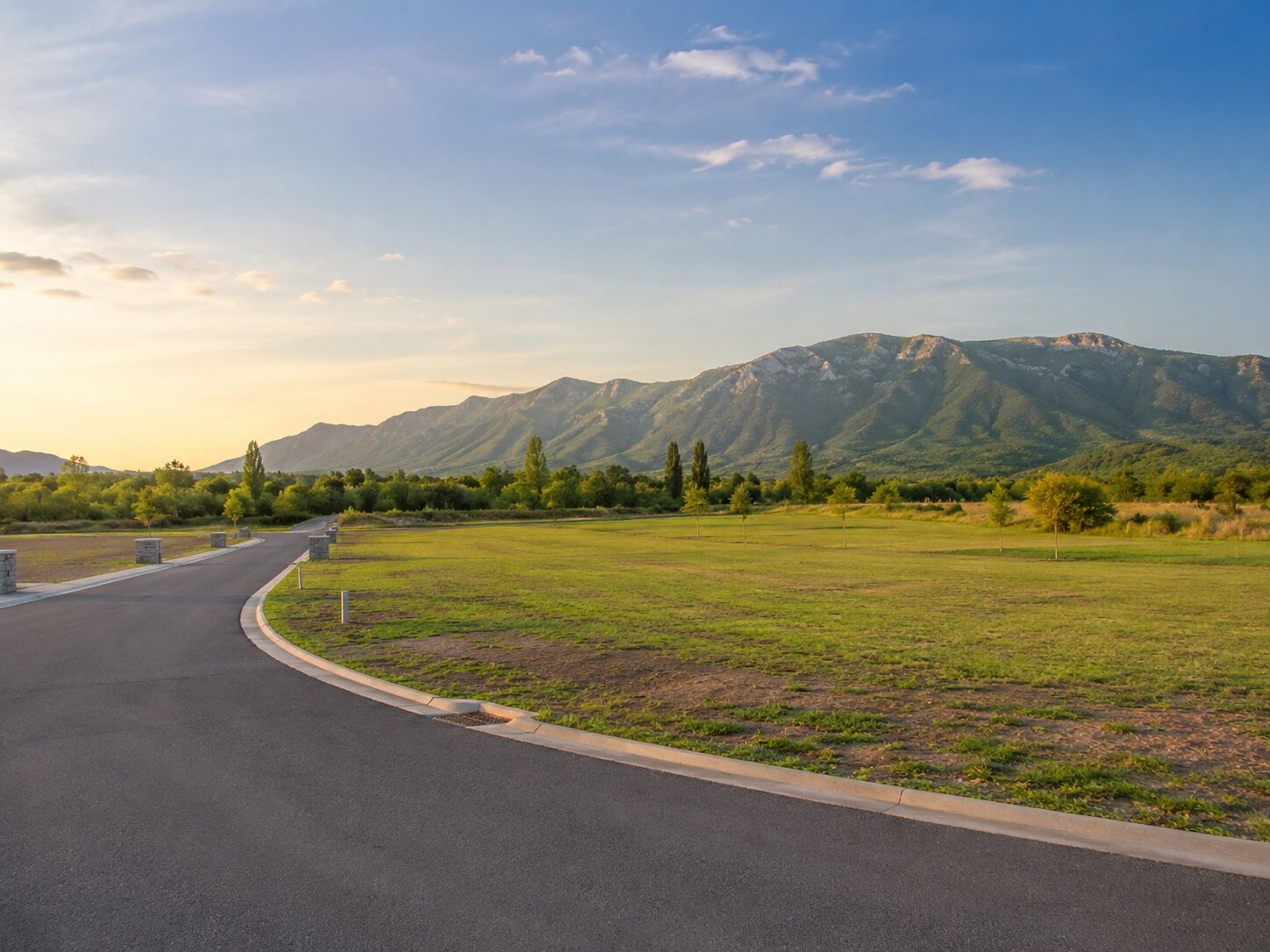 Terreno con horizonte