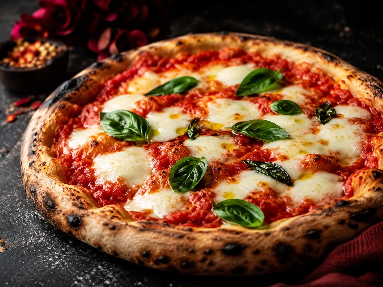Fotografía gastronómica de Pizzas clásicas